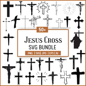 Cross Svg, Cross Svg Bundle, Cross Png, Grunge Cross Svg, Jesus Cross Svg, Cross Cricut, Distressed Cross Svg, Digital Download,AI,Eps