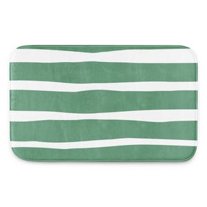 Mid Century Bath Mat - Green