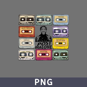 Posty Albums T-Shirt, Post Malone Shirt, Malone Rap Music Shirt, Posty Rapper Shirt, Post Malone Merch, Posty Shirts