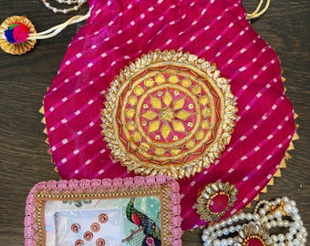 Potli bag combo l Bulk Sangeet gifting l Wedding return favors l Indian festive gifting l Gifting hamper