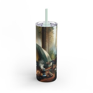 Camping Adventure Matte Tumbler, 20oz | Outdoor Mug | Travel Cup | Gift for Campers | Summer Picnic | Hiking Accessories