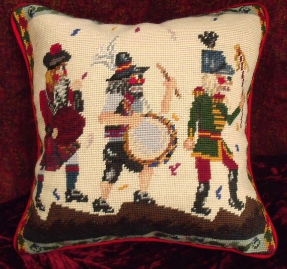etsy needlepoint pillows