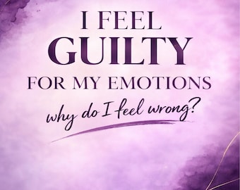 Feel Guilty For Your Emotions Workbook Stop Shame Emotional Healing Self Worth Journal PDF