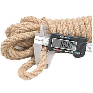 Natural Jute Rope Twine Cord 10mm, Biodegradable, Eco-Friendly Line 10mm, Strong Decorative and Utility, good quality, Macrame Garden Decor