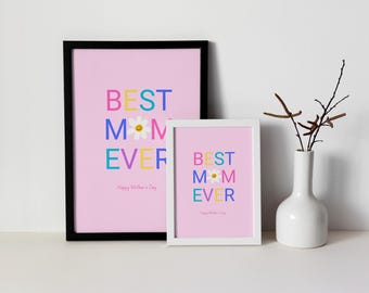 Mom Ever Design, grafika ścienna do druku, kubek sublimacyjny w formacie PNG (pobieranie cyfrowe)