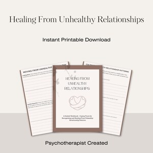 Healing From Unhealthy Relationships; Relationships; Counseling; Communication