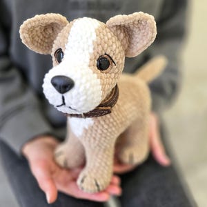 Crochet Dog Amigurumi Pattern: Realistic Puppy