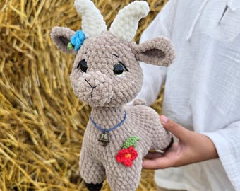 Gehaakt geitpatroon, amigurumi-geit