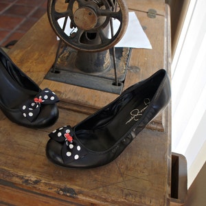 Olivia Paige las Vegas Polka Dot Pin up Dice Bow Shoe Clips - Etsy