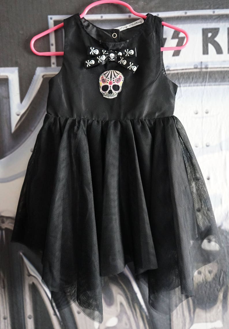 Olivia Paige petite chauve-souris de crâne de sucre tenue de punk rock robe rockabilly Tattoo image 1