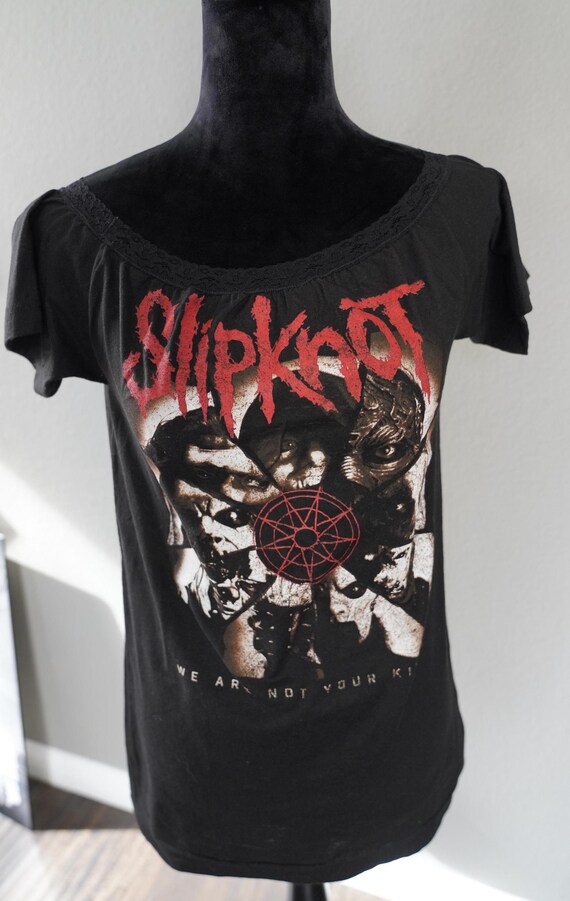 トップス Slipknot Scull BIG silhouette tee Slipknot Scull BIG silhouette tee