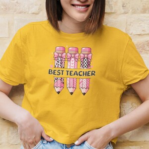 Teacher Appreciation T-Shirt, Best Teacher Gift, Cute Teacher Shirt, Back to School T-Shirt, Classroom Shirt,best t shirt teacher