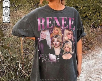 Limited Renee Rapp Vintage T-Shirt- Unisex Tee shirt- Renee Rapp Tour 2024 Gift Bootleg Inspired Sweatshirt