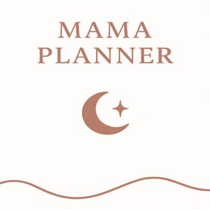 Mama Life Planner | Daily & Weekly Organizer for Overwhelmed Moms | Printable Pastel Planner US Letter