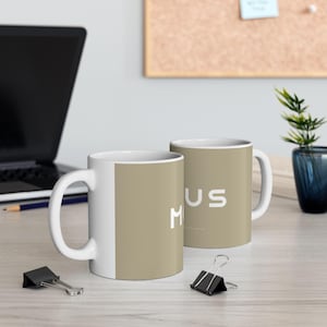 Minimalist Ceramic Mug - Perfect for Coffee Lovers, Unique Gift, Home Decor, Office Use, and Everyday Enjoyment