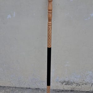 Bastón de madera con mango de latón - Bastón de regalo de estilo victoriano de 91 cm para hombres y mujeres