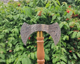 Rustic Ash Wood Walking Stick – Handmade Wooden Hiking Staff for Outdoors