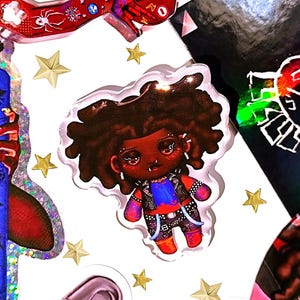 Spider Punk / Hobie Brown plushie pin