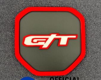 GT Shield tailgate badge