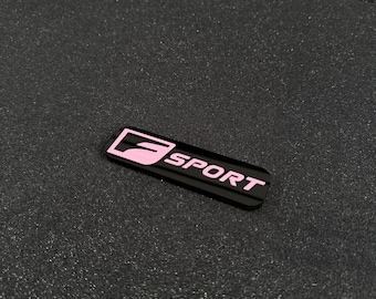 Lexus F Sport Rear Badge
