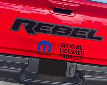 Rebel Tailgate Replacement Badge