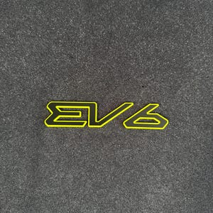 Kia EV 6 Badge