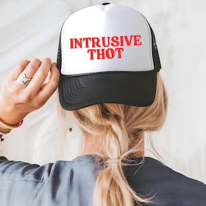 Opdringerige Thot Grappige Trucker Hoed Baseballpet Hot Girl Zomer Strand Vakantie Bar Pool Party Meisjes Trip Hoed Volwassen Humor Cadeau voor haar
