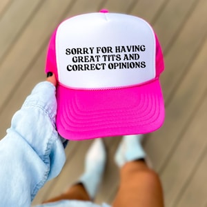 Ongepaste grappige truckerhoed vuile volwassen humor baseballcap cadeau voor haar hete meid zomer strandvakantie poolbar feest meisjes trip hat