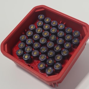40 S&W - LOW PROFILE Milwaukee Packout Ammo Individual Insert (48-22-8431_48-22-8436)