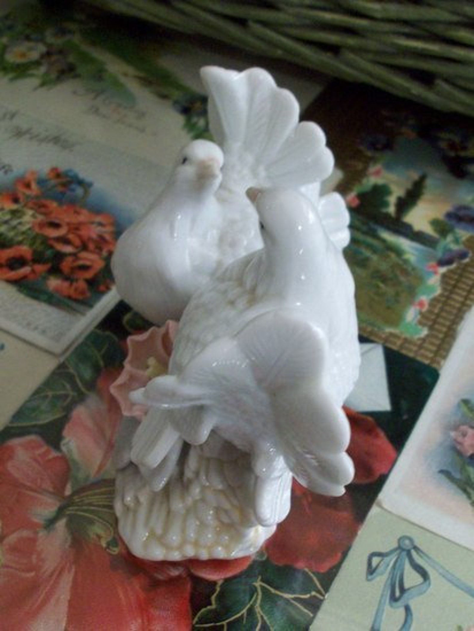 turtle dove figurine