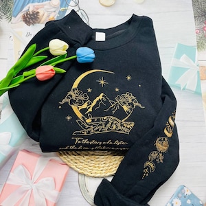 Velaris embroidered sweatshirt, Velaris City Of Starlight Embroidered Shirt, The Night Court Shirt, SJM sweater, City of Starlight