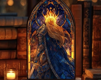 Aelin Book Nook, Throne of Glass Book Nook, Fantasy Bookshelf Insert Decor Gift, Bookish Gift,candle holder Decor Gift