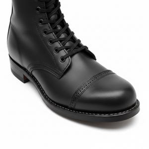 Handmade Cavalry Style Boots For Men - Genuine Leather Long Boot with 3 Buckles, Leather Sole