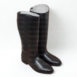 Bespoke Star Wars Officer Boots, Cosplay Boots, Leather Boots, Black Boots, Horse Riding Boots, Military Boots, German Boots, Vintage Boots