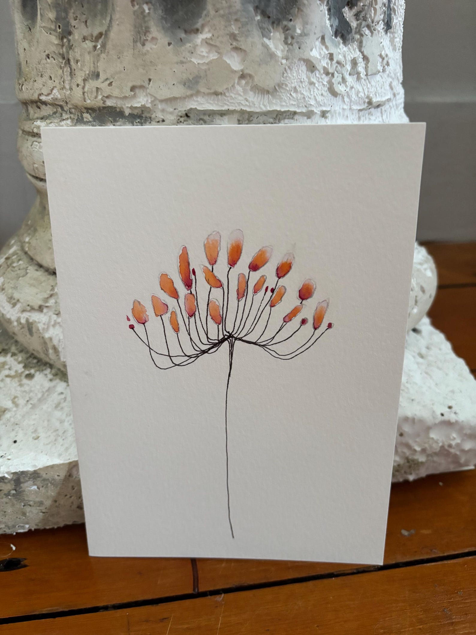 Hand Painted Watercolor Greeting Cards: Original Art, Set of 3 - Etsy
