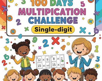 Multiplication Worksheets: Fill-in-the-Blank Math Practice (PDF Download)