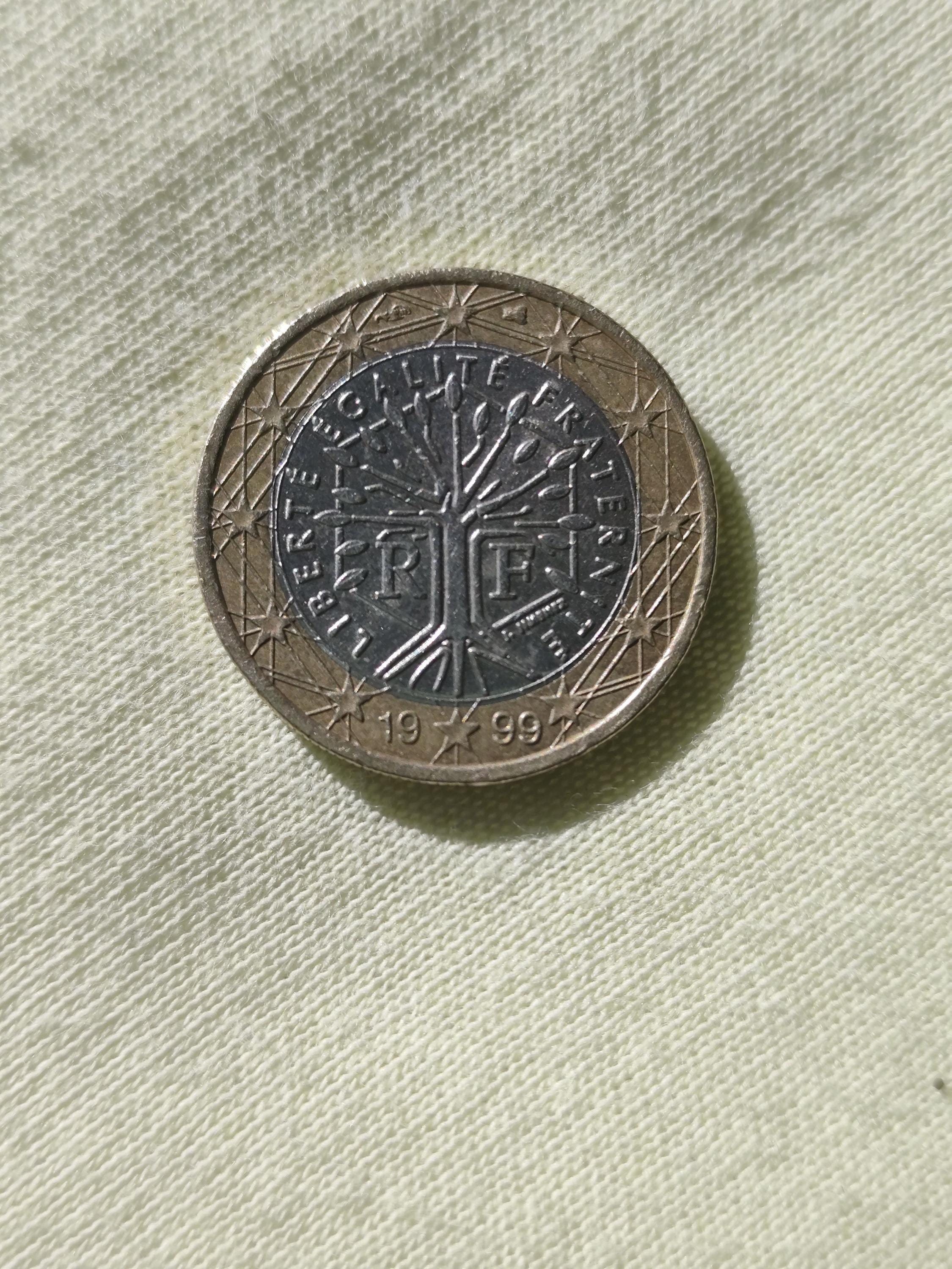 1 euro coin 1999 - Etsy 日本