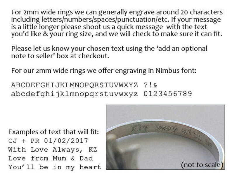 Hammered 2mm Stacking Band Malachite Ring Personalised Engraved Recycled 14K Yellow Gold Jewelry 5mm Natural Green Stone