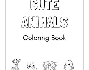 Kawaii Animal Coloring Book – Where Kids Can Joyfully Explore Their Creativity