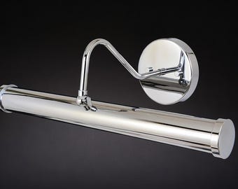 Modern Vintage Raw Brass Picture Light for Paintings, Photos & Wall Art