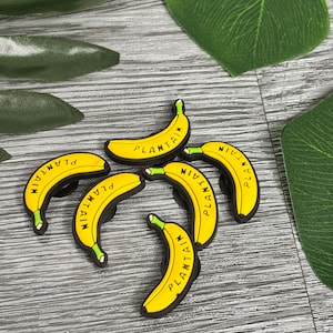 Plantain Afro Caribbean foodie Croc Charm for Crocs, Clogs, phone cases - Caribbean Culture Shoe Decoration charms Notting Hill Carnival