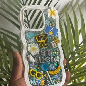 St Lucia Flag Junk Case - Handmade custom Phone case - Tech Accessories
