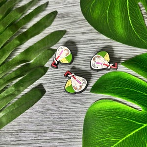 Coconut Water Caribbean foodie Croc Charm for Crocs, Clogs, phone cases - Caribbean Culture Shoe Decoration charms Notting Hill Carnival