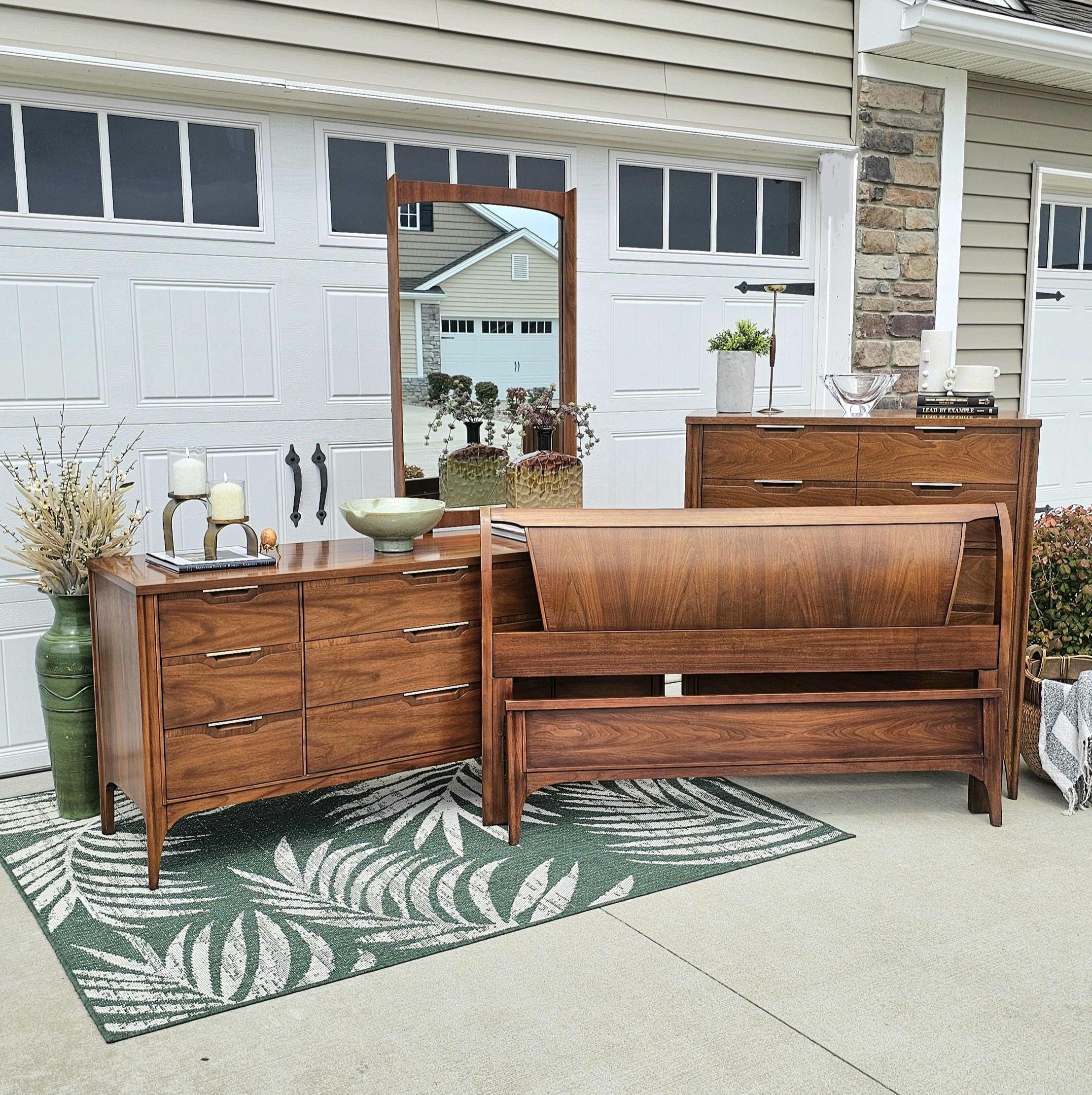 FILM Bed side chest 1960s 1960s Bedroom Suite - Etsy