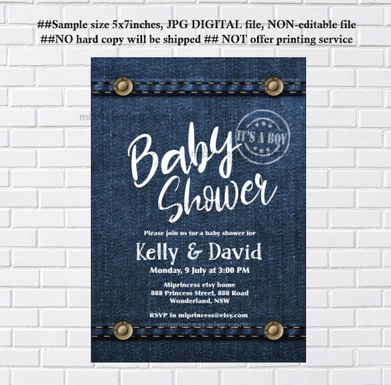 Baby boy cheap invitation wording