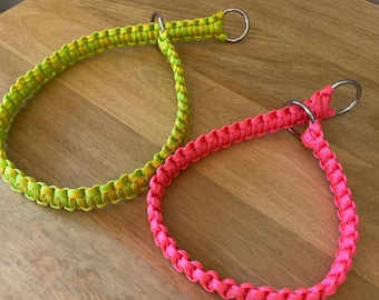 Paracord Dog Slip Collar - Easy On