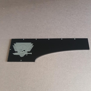Kill Team Measuring Gauge 6inch, 2inch, 1inch sides