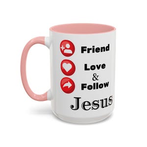 Folgen Sie Jesus Tasse für Kirche Christliche Kaffee Geschenkidee für Teen Bibelstudiengruppe Geschenk für Kirche Jugendführer Morgen Andachts Getränketasse Bild 10