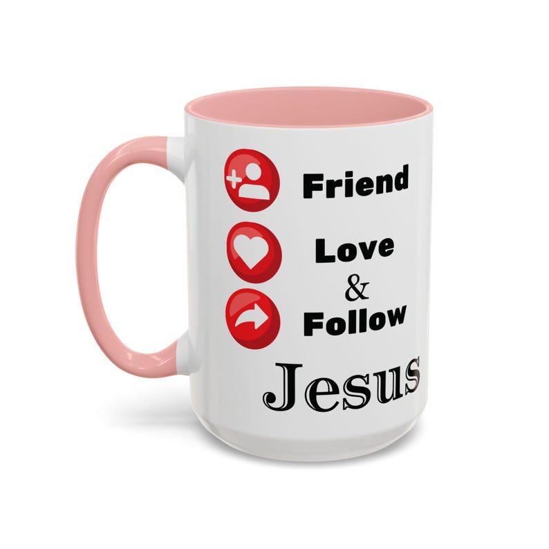 Folgen Sie Jesus Tasse für Kirche Christliche Kaffee Geschenkidee für Teen Bibelstudiengruppe Geschenk für Kirche Jugendführer Morgen Andachts Getränketasse Bild 10