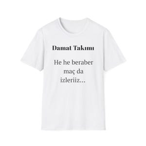 Damat takımı, Bekarlığa Veda, T-shirt côté marié, Chemise d'enterrement de vie de jeune fille, T-shirt de garçon d'honneur, Cadeau de mariage, Fête de mariage, Coton doux, Haut décontracté